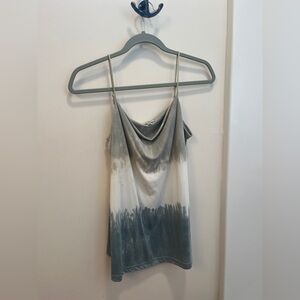 Stylish Gray Ombre Women's Top POL